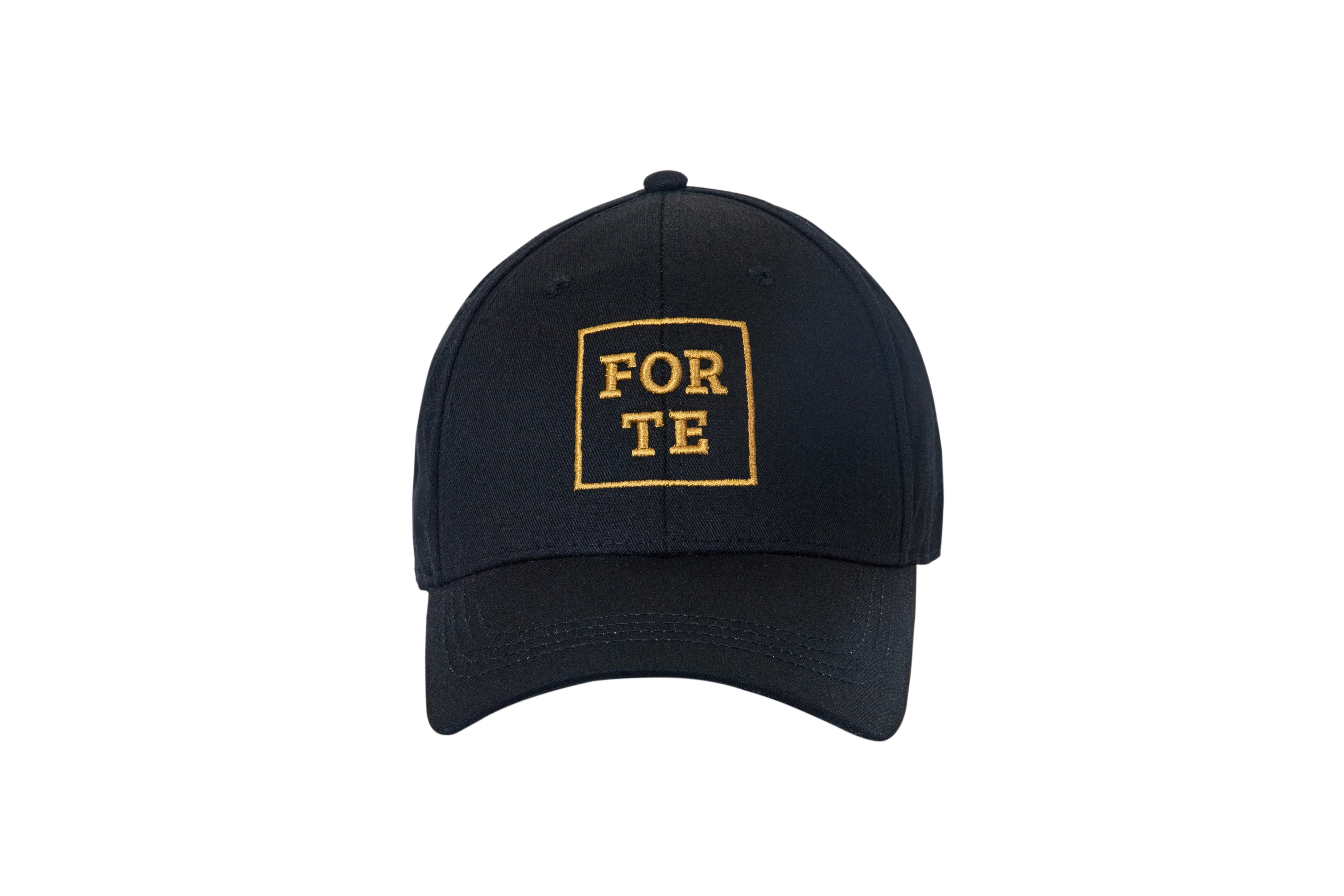 CAPPELLO FOR TE. Colore Nero - Ricami Oro