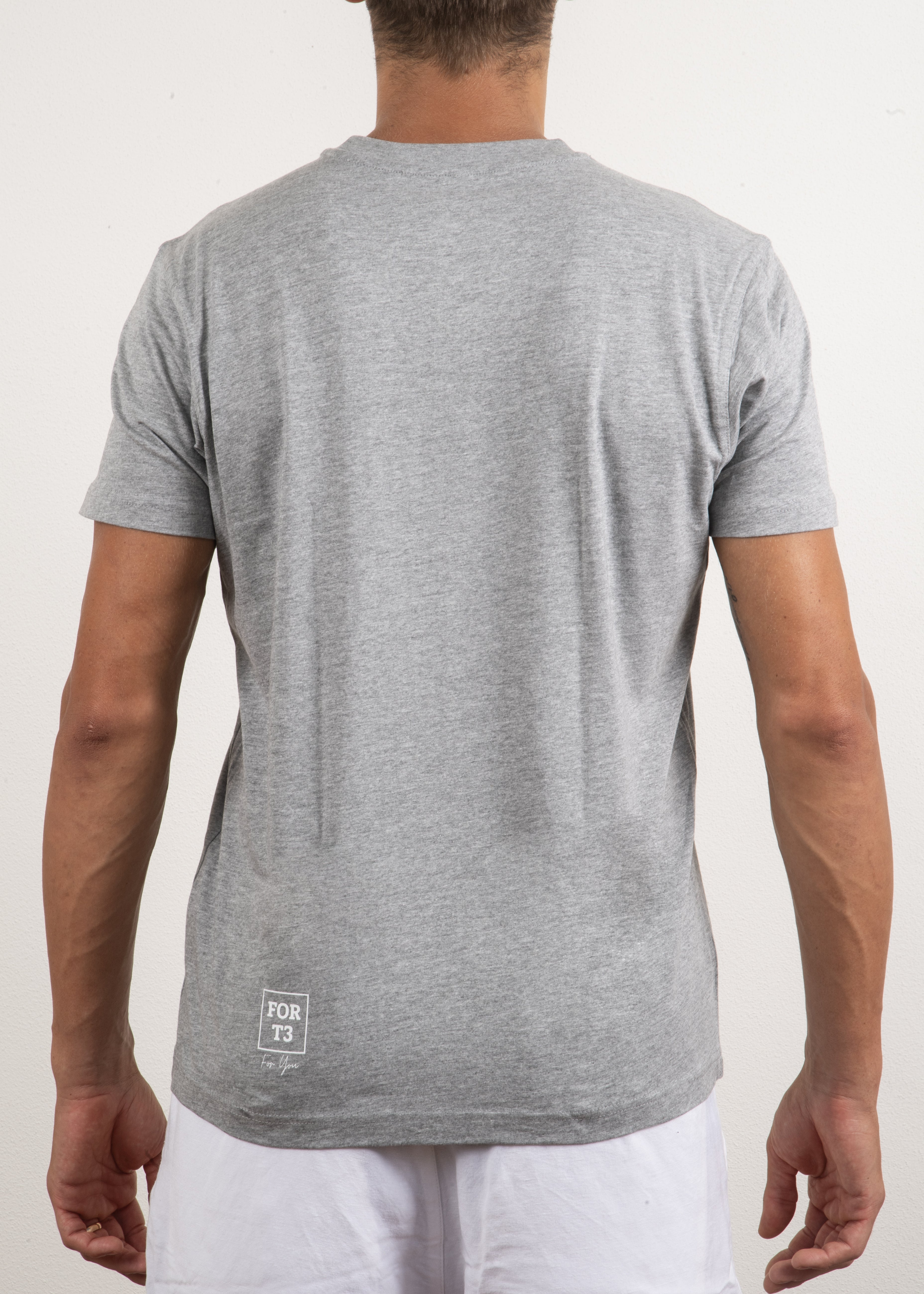 T-shirt a maniche corte 55042 - Grigio